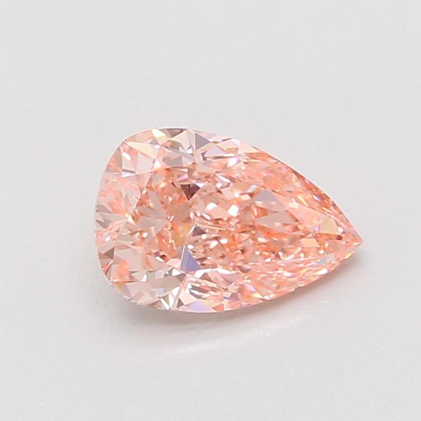 1.53 Ct. Fancy Vivid Pink Pear Lab Grown Diamond