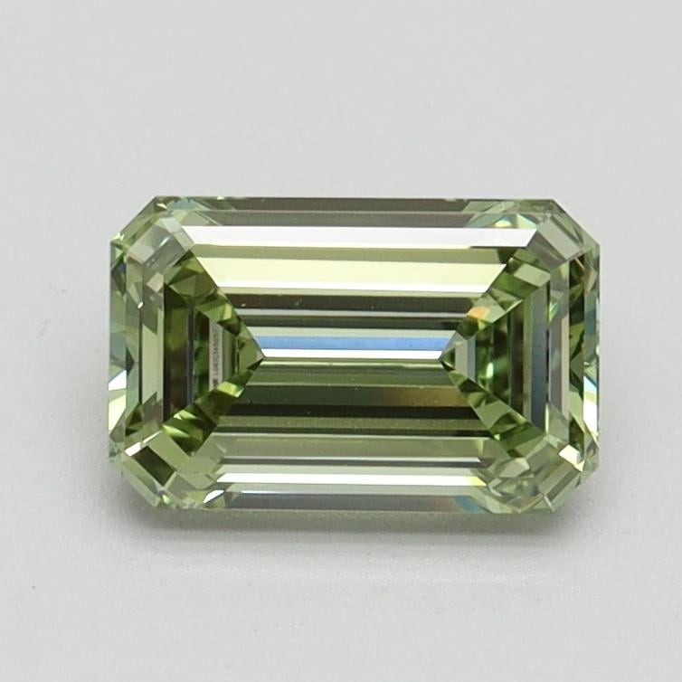 1.04 Ct. Fancy Intense Green Emerald Lab Grown Diamond