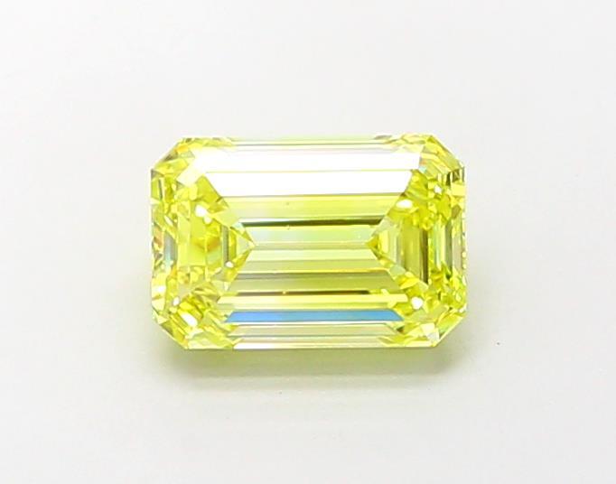 1.73 Ct. Fancy Intense Yellow Emerald Lab Grown Diamond