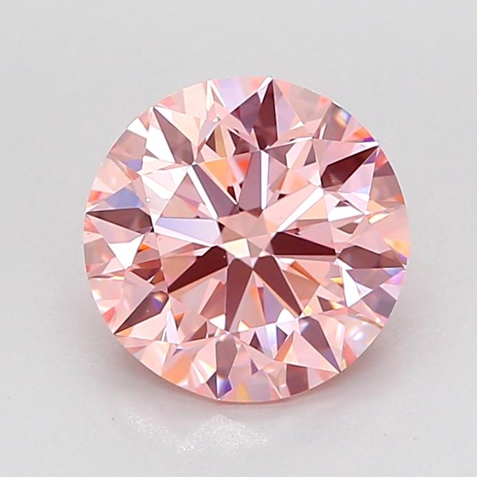 2.00 Ct. Fancy Vivid Pink Round Lab Grown Diamond