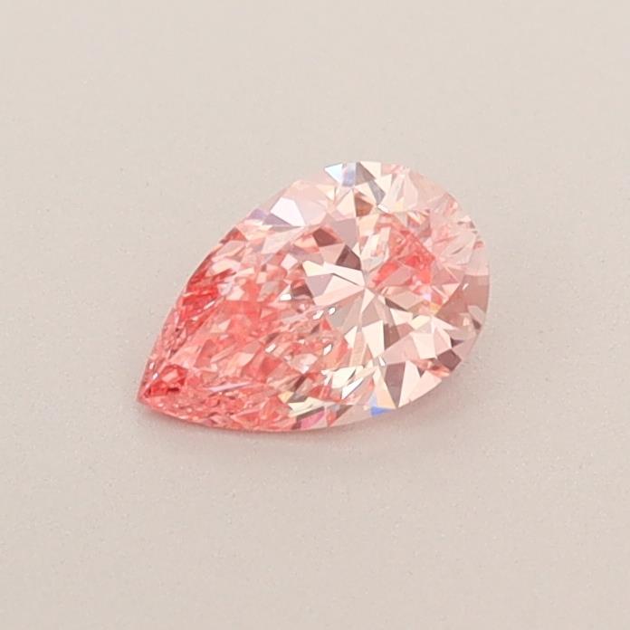 0.34 Ct. Fancy  Pink Pear Lab Grown Diamond