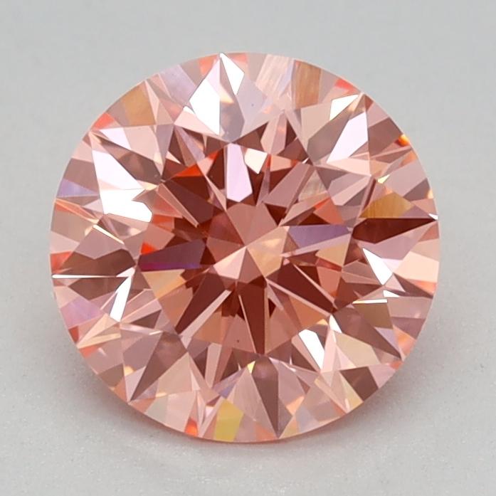 1.02 Ct. Fancy Vivid Pink Round Lab Grown Diamond