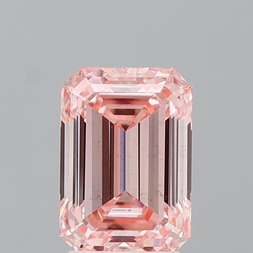 3.00 Ct. Fancy Intense Pink Emerald Lab Grown Diamond