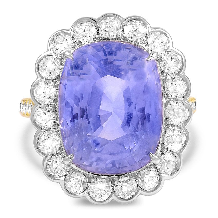 Modern Sapphire Cocktail Ring