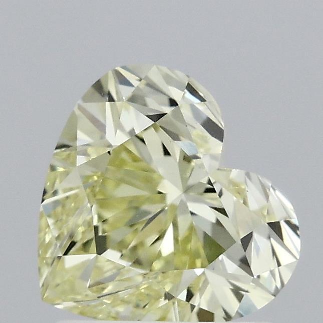 1.51 Ct. Fancy Intense Yellow Heart Lab Grown Diamond