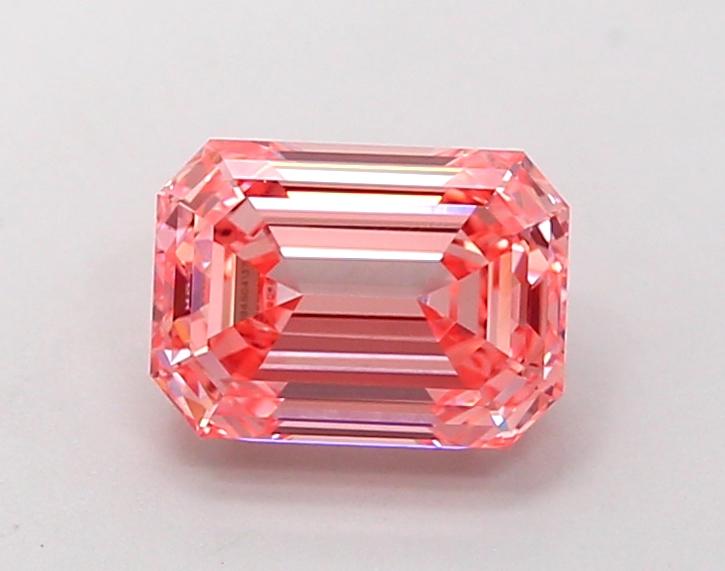 1.50 Ct. Fancy Vivid Pink Emerald Lab Grown Diamond