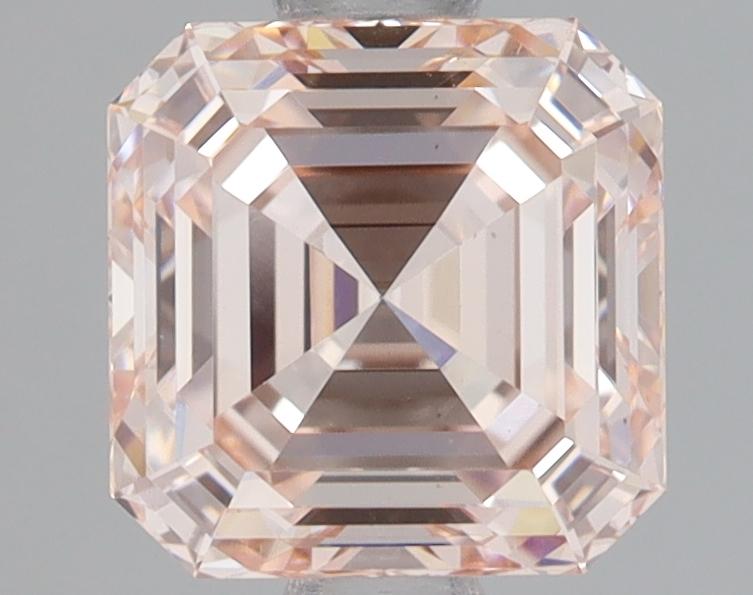 1.59 Ct. Fancy Pink Asscher Lab Grown Diamond