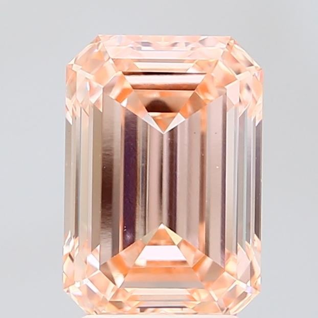 3.08 Ct. Fancy Pink Emerald Lab Grown Diamond