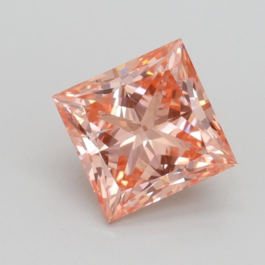 2.02 Ct. Fancy Intense Pink Princess Lab Grown Diamond