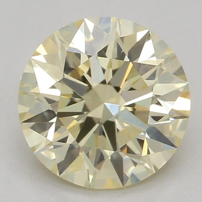 1.07 Ct. Fancy Yellow Round Lab Grown Diamond