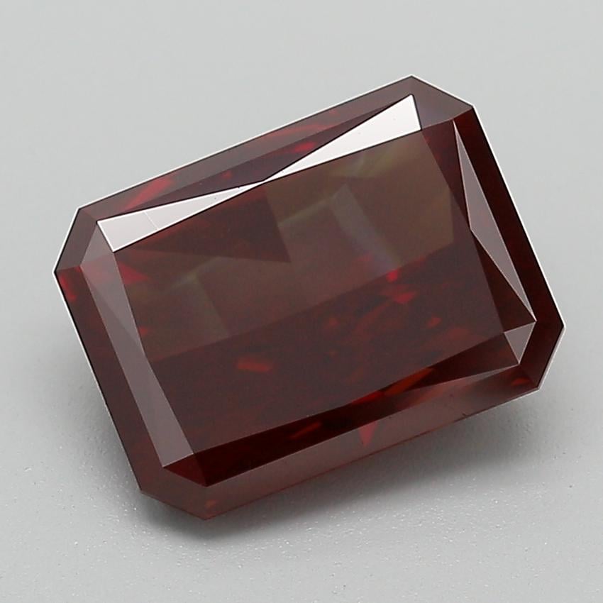 2.71 Ct. Fancy Red Radiant Lab Grown Diamond