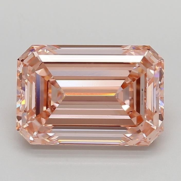 3.80 Ct. Fancy Intense  Pink Emerald Lab Grown Diamond