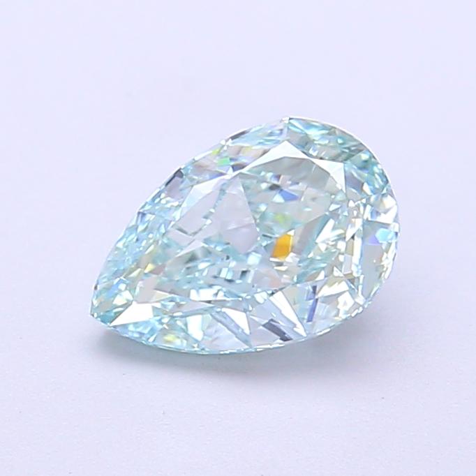 1.04 Ct. Fancy Intense Green Pear Lab Grown Diamond