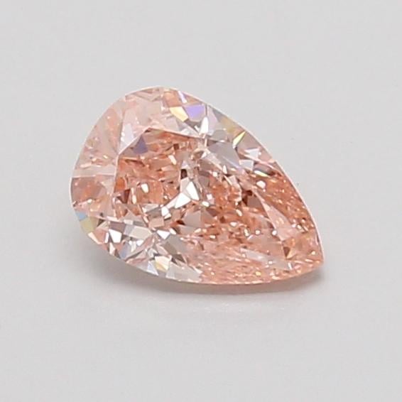 0.58 Ct. Fancy Vivid Pink Pear Lab Grown Diamond