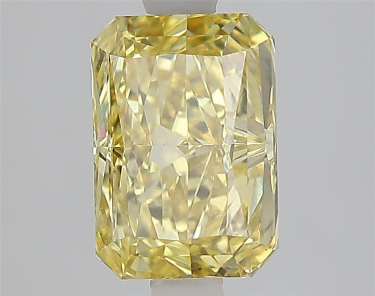 2.07 Ct. Fancy Intense  Yellow Radiant Lab Grown Diamond