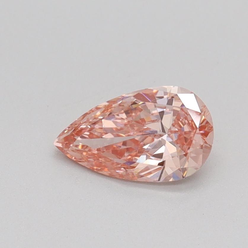 0.50 Ct. Fancy Intense Pink Pear Lab Grown Diamond