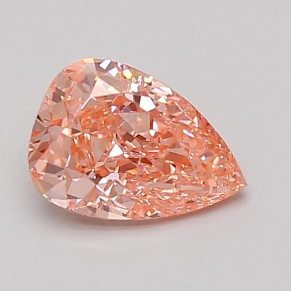 1.07 Ct. Fancy Vivid Pink Pear Lab Grown Diamond