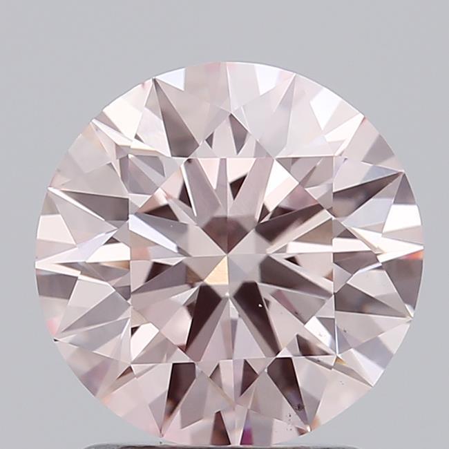 1.58 Ct. Fancy Intense Pink Round Lab Grown Diamond