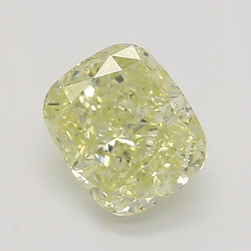 0.50 Ct. Fancy Yellow Cushion Diamond