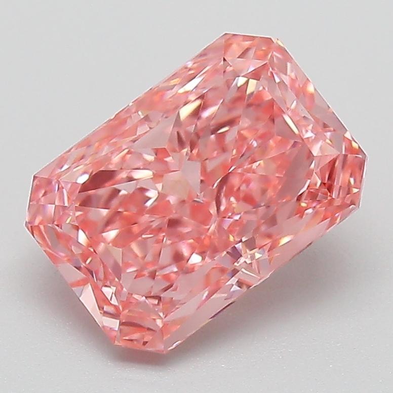 2.11 Ct. Fancy Pink Radiant Lab Grown Diamond