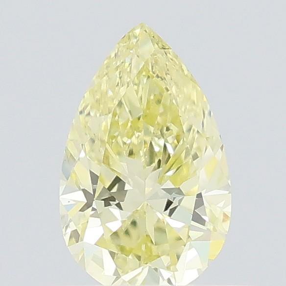 0.44 Ct. Fancy Yellow Pear Lab Grown Diamond