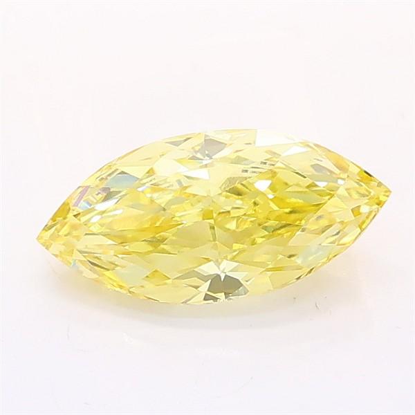 1.12 Ct. Fancy Intense Yellow Marquise Lab Grown Diamond
