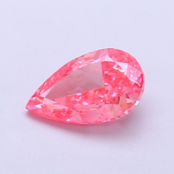 2.36 Ct. Fancy Vivid Pink Oval Lab Grown Diamond