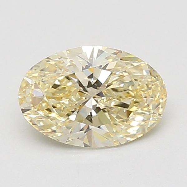 1.04 Ct. Fancy Yellow Oval Lab Grown Diamond