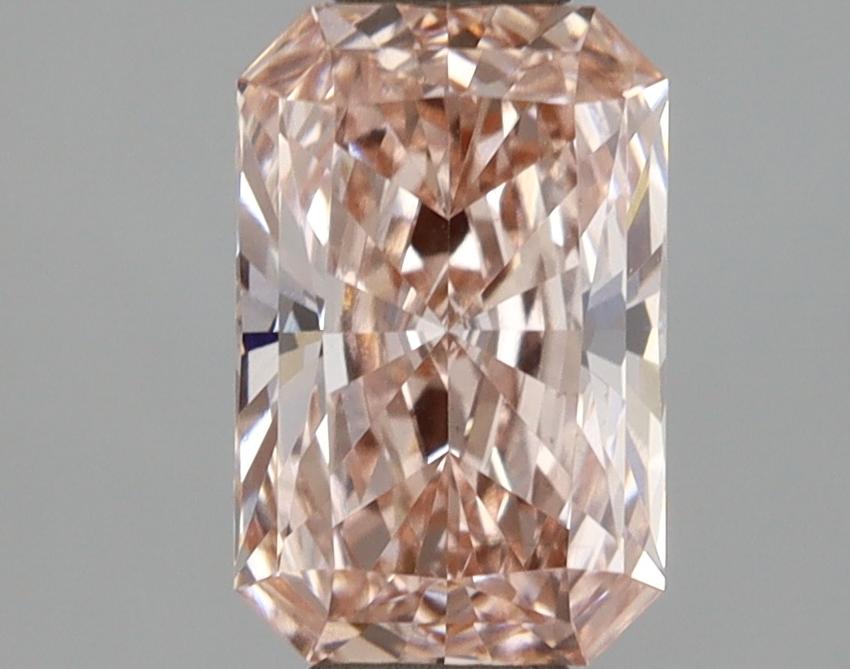 1.06 Ct. Fancy Intense  Pink Radiant Lab Grown Diamond