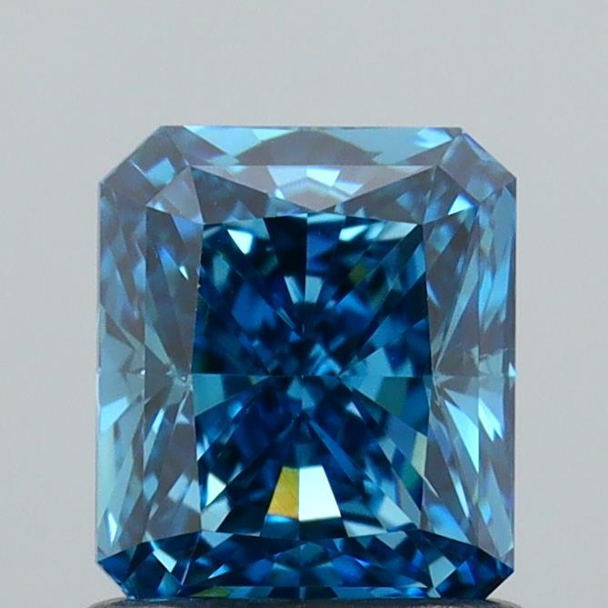 1.00 Ct. Fancy Vivid  Blue Radiant Lab Grown Diamond