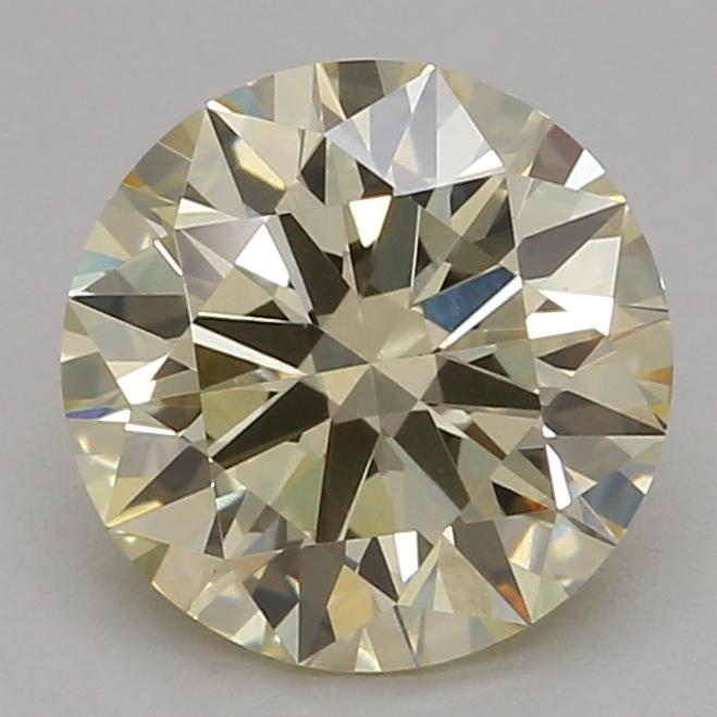 1.04 Ct. Fancy Light Yellow Round Lab Grown Diamond