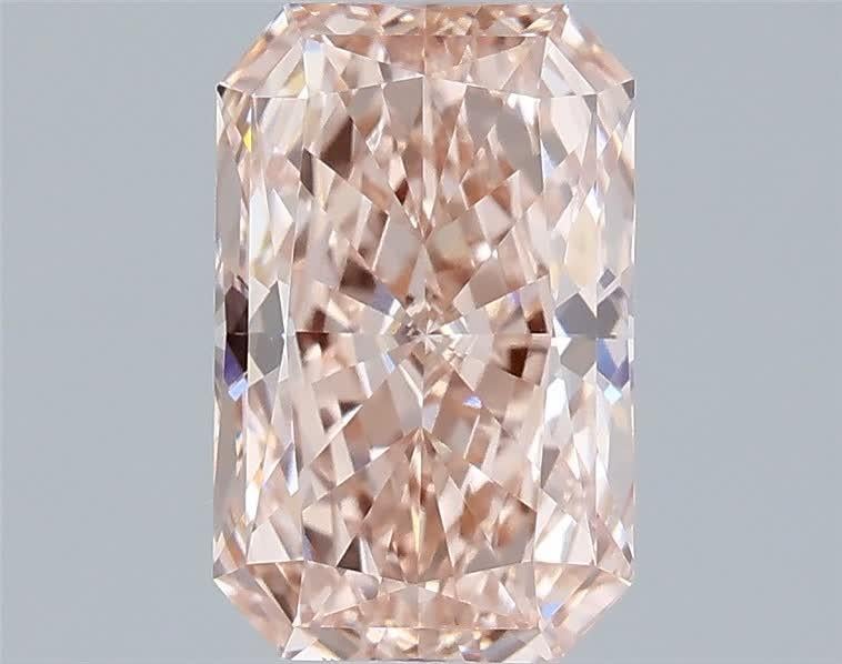 1.55 Ct. Fancy Intense Pink Radiant Lab Grown Diamond