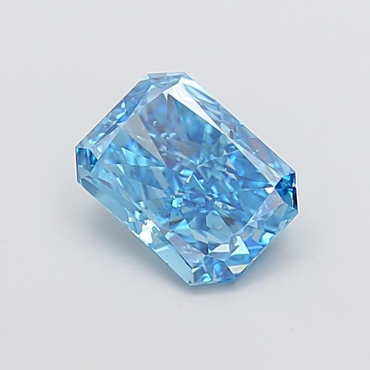 2.00 Ct. Fancy Blue Radiant Lab Grown Diamond