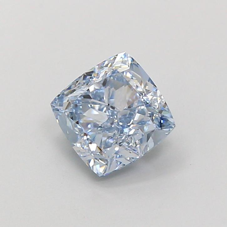 1.64 Ct. Fancy Intense Blue Cushion Lab Grown Diamond