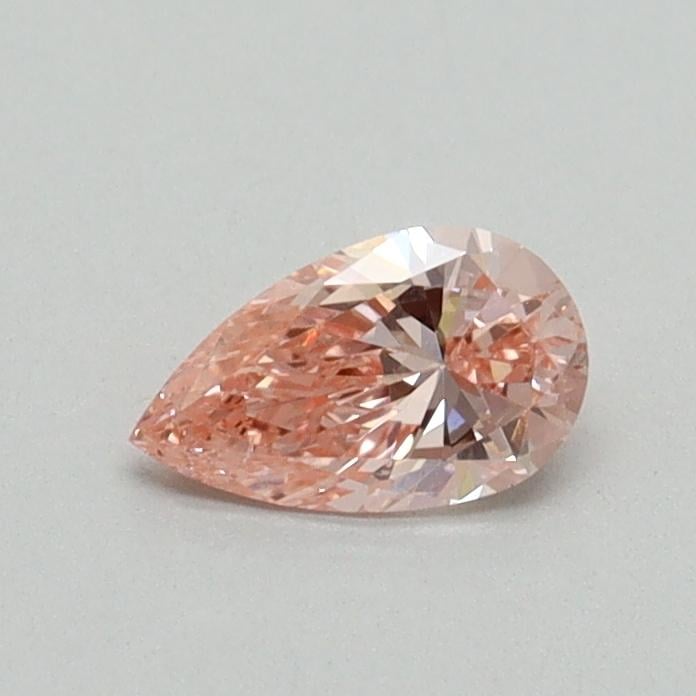 0.32 Ct. Fancy Vivid Pink Pear Lab Grown Diamond