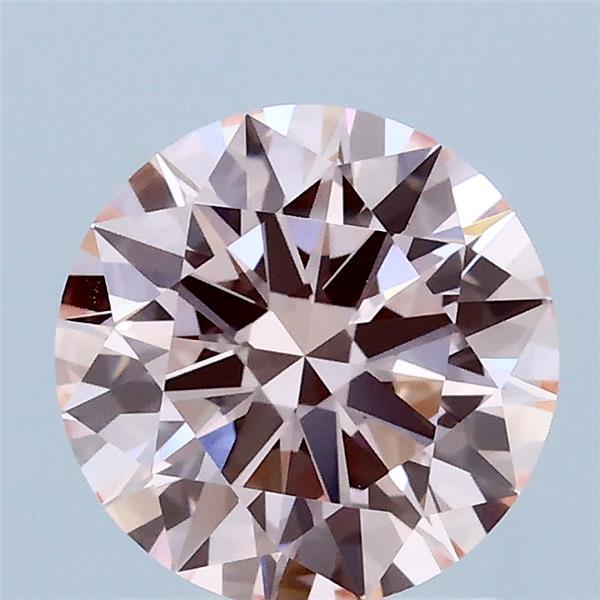 1.52 Ct. Fancy Intense Pink Round Lab Grown Diamond
