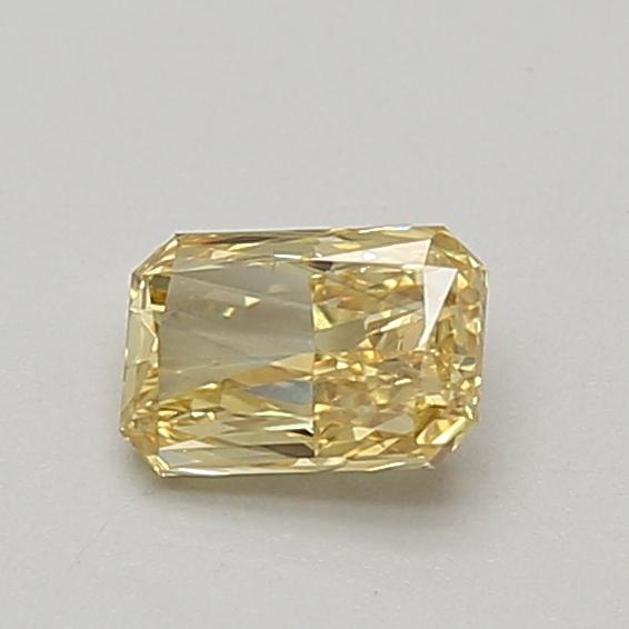 0.56 Ct. Fancy Intense Yellow Radiant Lab Grown Diamond