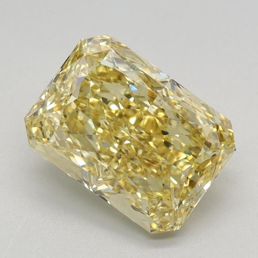 2.56 Ct. Fancy Intense Yellow Radiant Lab Grown Diamond