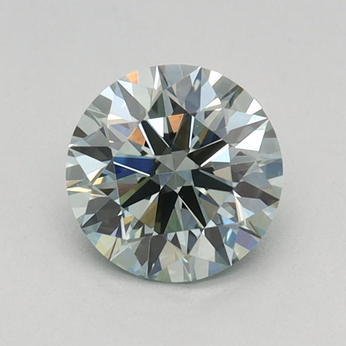 0.65 Ct. Fancy Intense Green Round Lab Grown Diamond