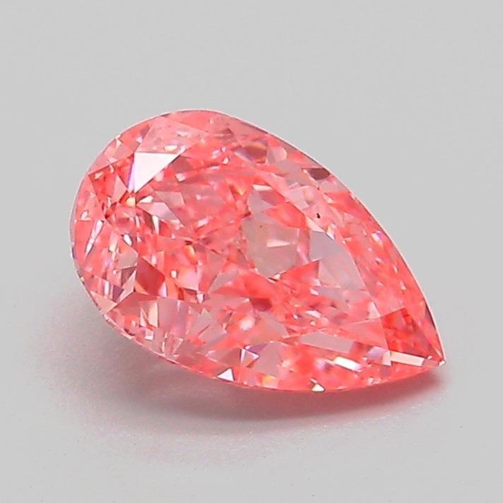1.05 Ct. Fancy Vivid Pink Pear Lab Grown Diamond