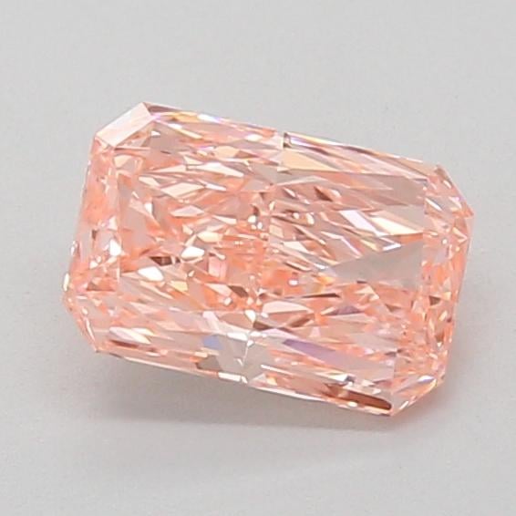 1.04 Ct. Fancy Vivid Pink Radiant Lab Grown Diamond