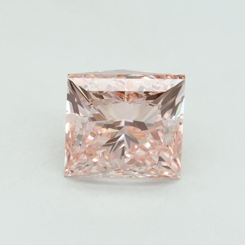 5.01 Ct. Fancy Intense Pink Princess Lab Grown Diamond