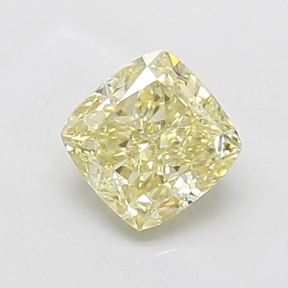 1.53 Ct. Fancy Intense Yellow Cushion Lab Grown Diamond