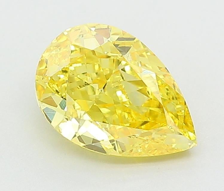 1.25 Ct. Fancy Intense Yellow Pear Lab Grown Diamond