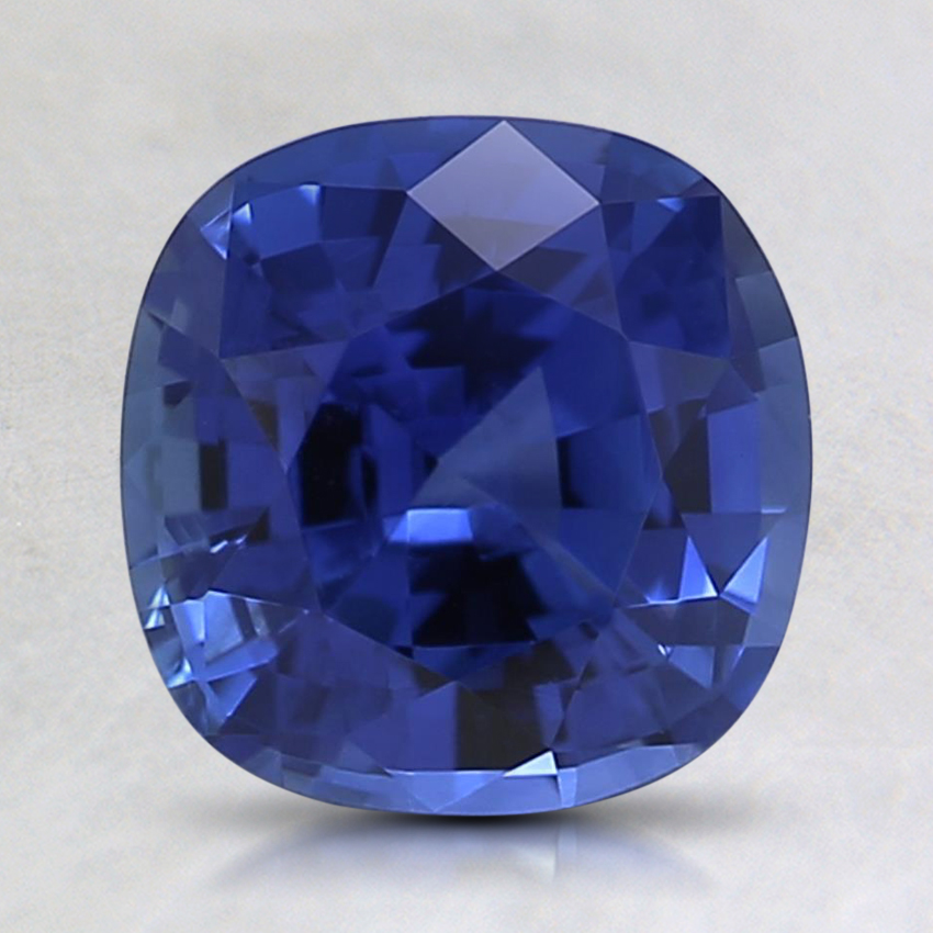 7.5mm Blue Cushion Sapphire