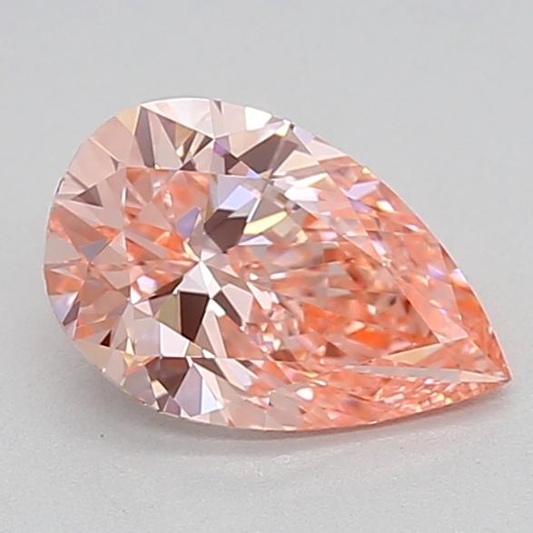 1.00 Ct. Fancy Vivid  Pink Pear Lab Grown Diamond