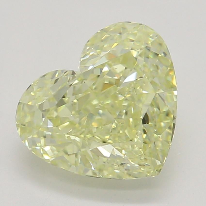 1.03 Ct. Fancy Light Yellow Heart Diamond