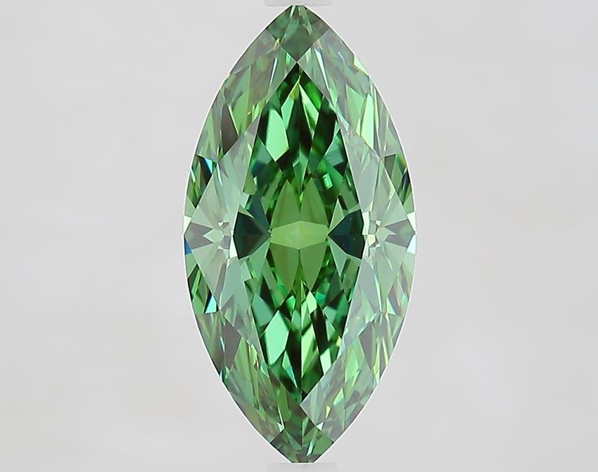 2.01 Ct. Fancy Yellow Marquise Lab Grown Diamond