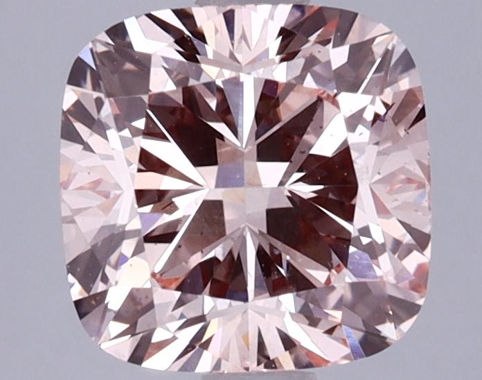 2.02 Ct. Fancy Intense Pink Cushion Lab Grown Diamond