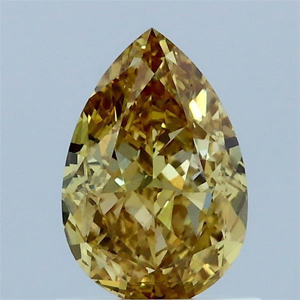 1.09 Ct. Fancy Intense Yellow Pear Lab Grown Diamond